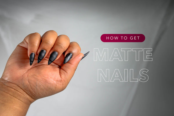 How to Get Matte Nails with Dip Powder – Revel Nail - Revel Nail Blog