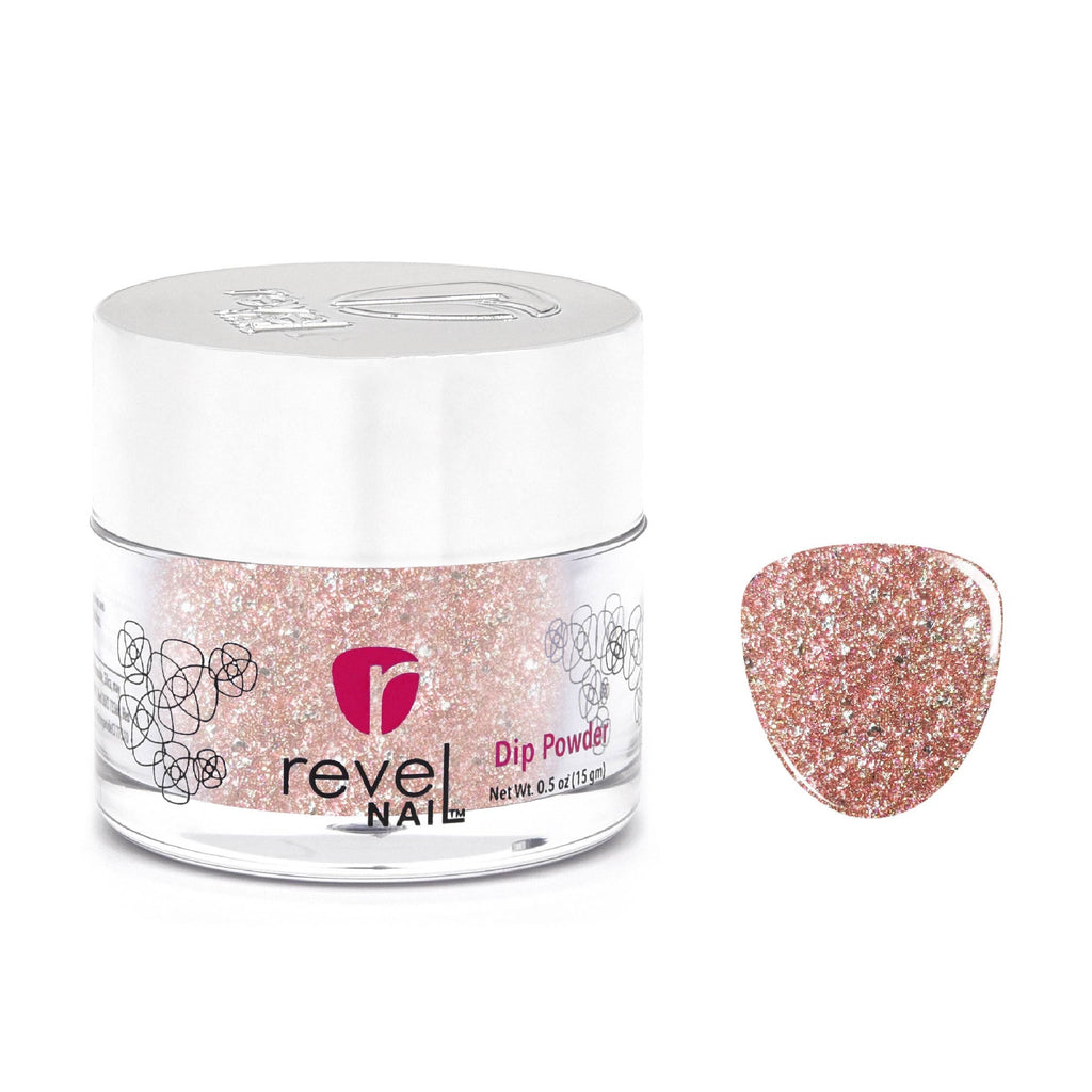 D701 Duchess Pink Flake Dip Powder – Revel Nail