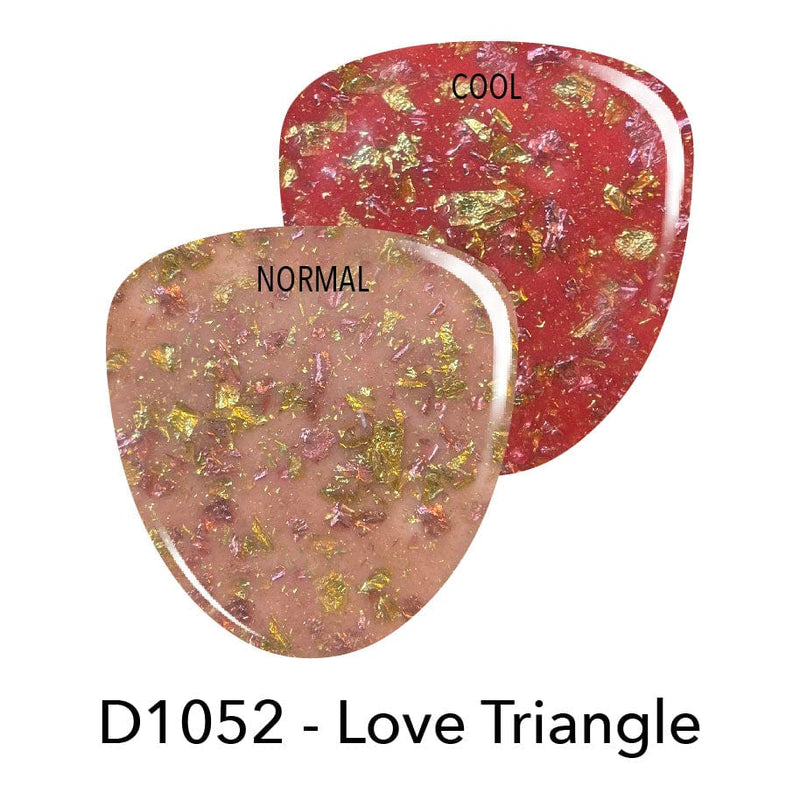 Dip Powder D1052 Love Triangle Nude Mood Changing Dip Powder