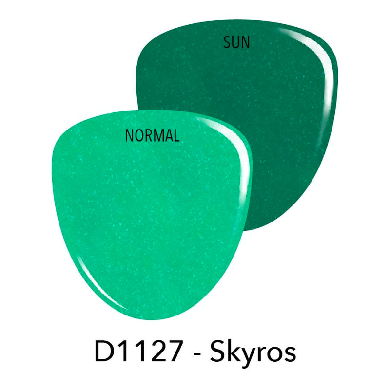 Dip Powder D1127 Skyros White Sun Changing Dip Powder