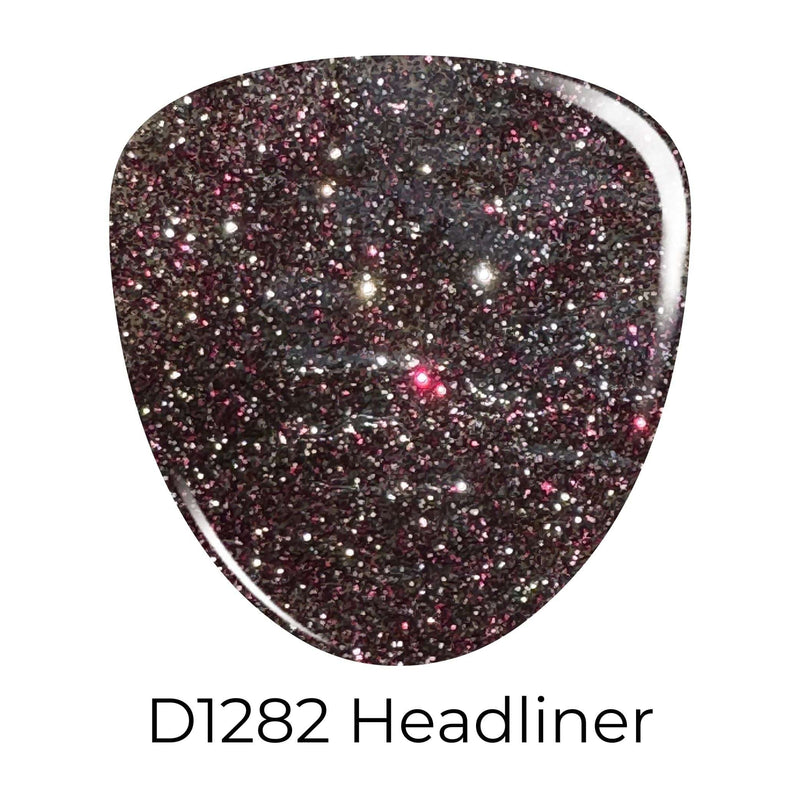 Dip Powder D1282 Headliner Black Dip Powder