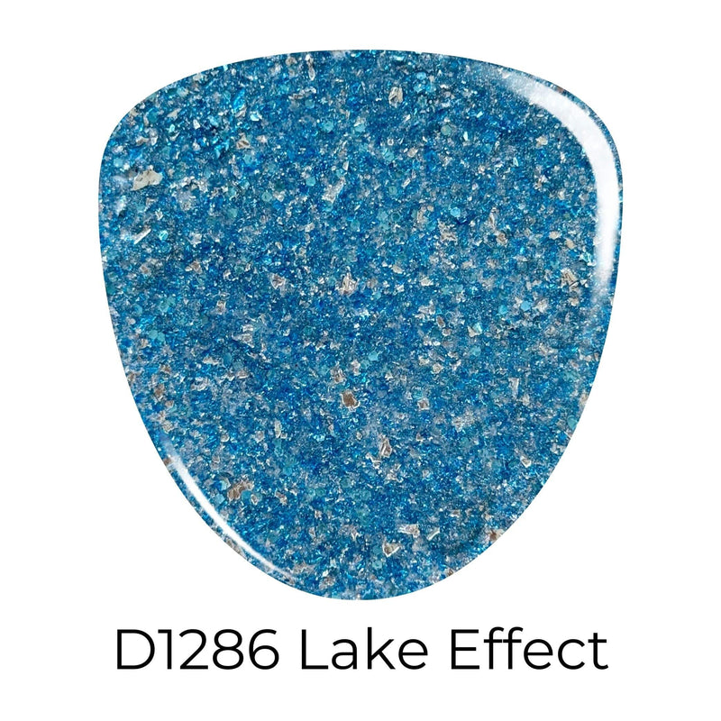 Dip Powder D1286 Lake Effect Flake Dip Powder