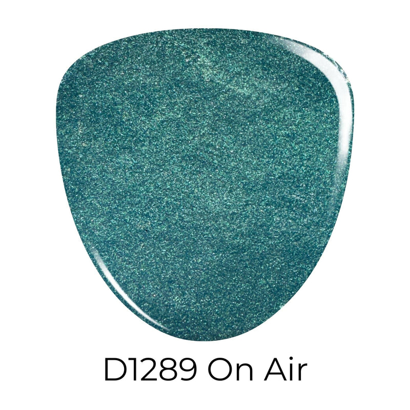 Dip Powder D1289 On Air Green Chrome Dip Powder