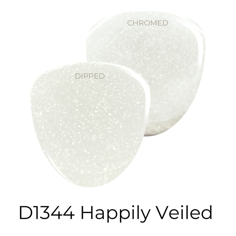 Dip Powder D1344 Happily Veiled Chrome Dip Powder