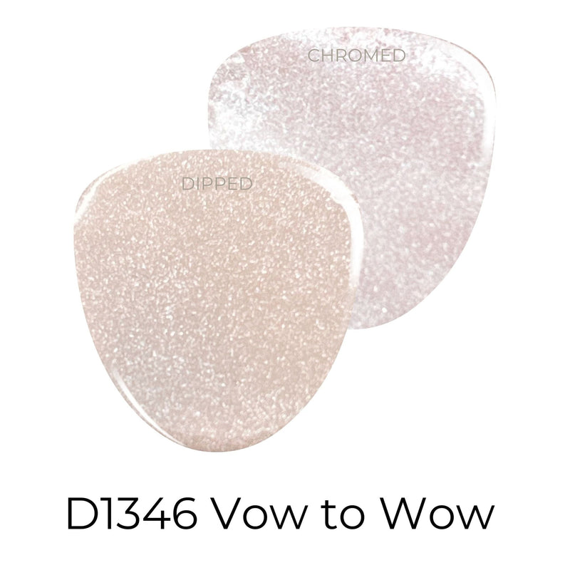 Dip Powder D1346 Vow to Wow Chrome Dip Powder