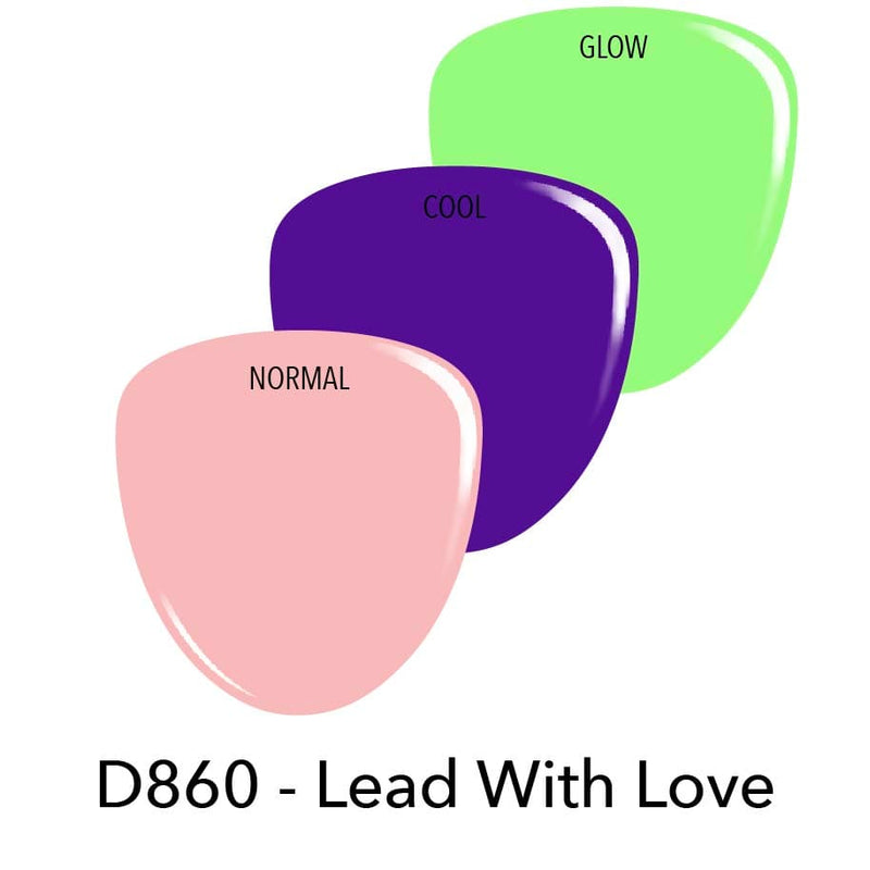Dip Powder D860 Lead With Love Purple Creme Dip Powder
