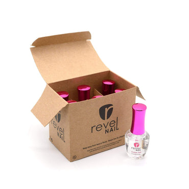 Step 3 - No UV Finish Gel Top Coat (6 count bundle)