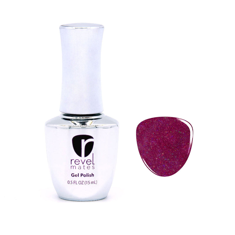 Gel Polish G898 Backtalk Pink Glitter Gel Polish