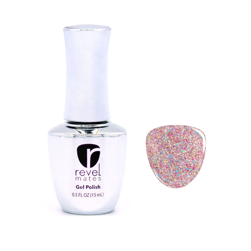 Gel Polish G902 Pizzazz Pink Glitter Gel Polish