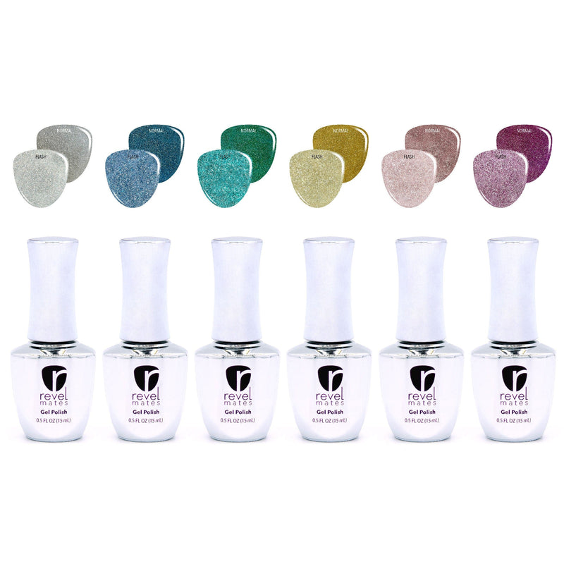 Radiant Revelry Reflective Gel Polish Set