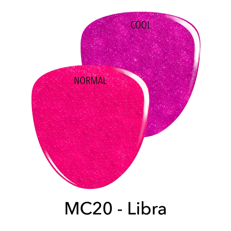 Retired D211 Libra Pink Glitter Dip Powder (MC20)