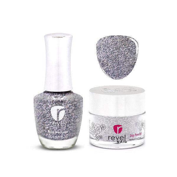 Its A Vibe  Silver Holographic Glitter Nail Dip, Silver Acrylic Powde –  Nailed Aesthetics